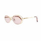 Gold Vintage Moschino MO 5822 Sunglasses RSTKD Vintage