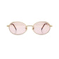 Gold Vintage Moschino MO 5822 Sunglasses RSTKD Vintage