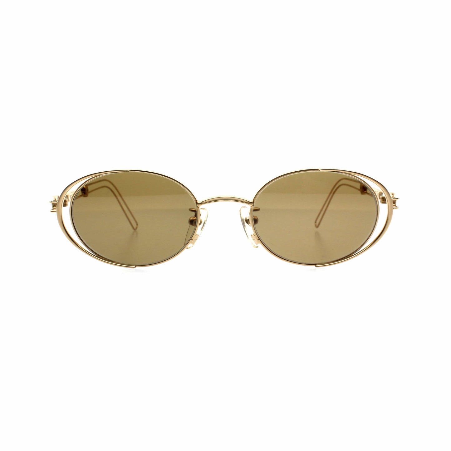 Gold Vintage Moschino MO5793 Sunglasses RSTKD Vintage