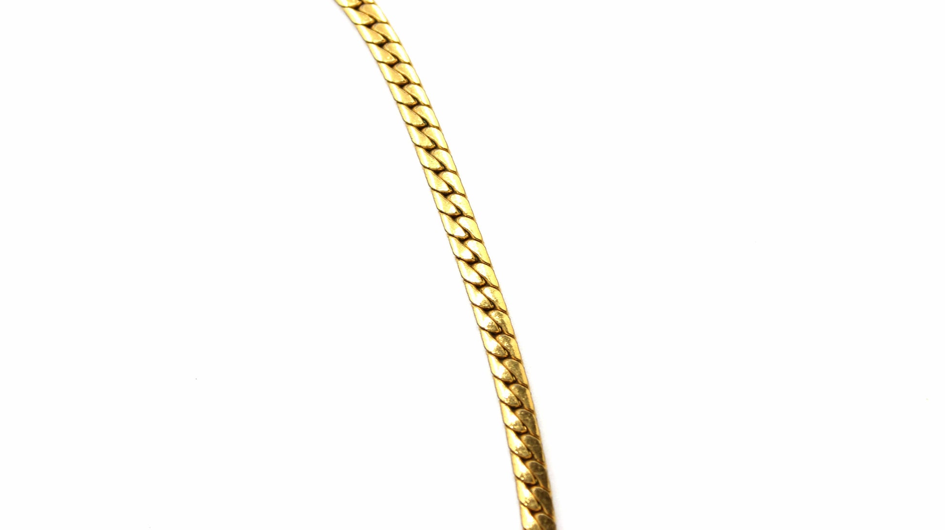 Gold Vintage Vendome Snake Link Necklace RSTKD Vintage