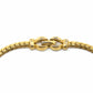 Gold Vintage Vendome Snake Link Necklace RSTKD Vintage