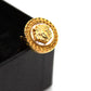 Gold Vintage Versace Mother Of Pearl Medusa Head Adjustable Ring RSTKD Vintage