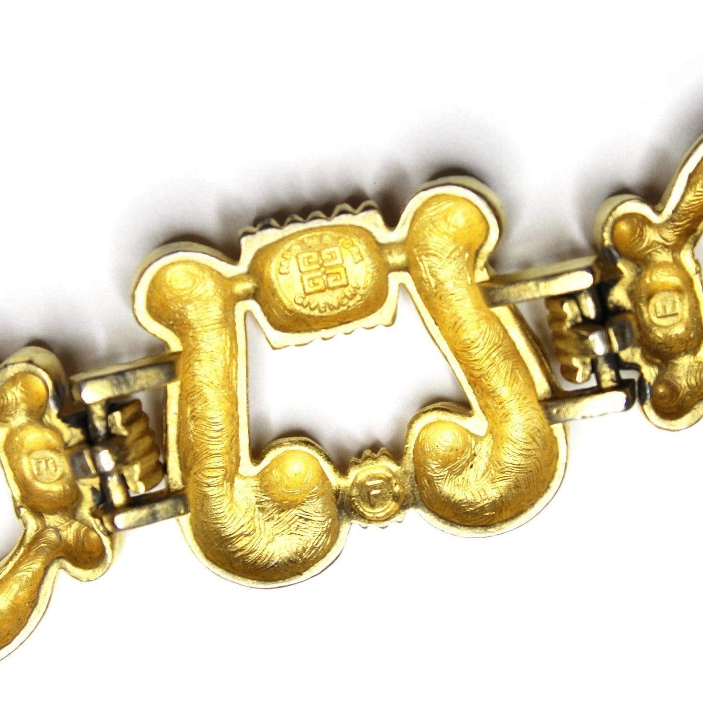 Heavy Gold Givenchy Bracelet RSTKD Vintage