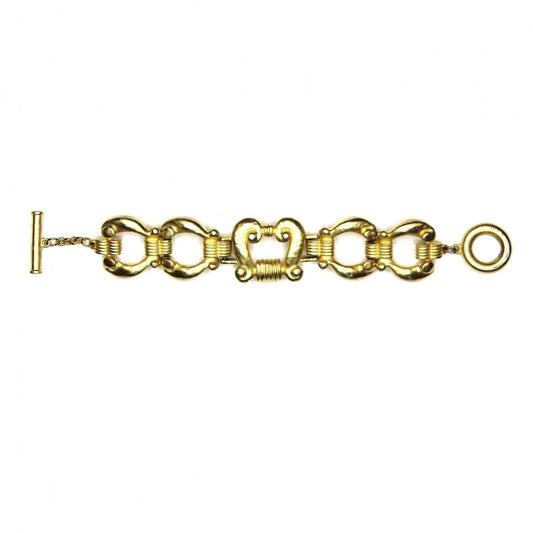 Heavy Gold Givenchy Bracelet RSTKD Vintage