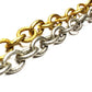 Heavy Gold/ Silver Chanel Two-Tone Spiral 31 Rue Cambon Chain RSTKD Vintage