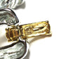 Heavy Gold/ Silver Givenchy Two-Tone Link Bracelet RSTKD Vintage