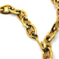 Heavy Gold Vintage Celine Logo Necklace RSTKD Vintage