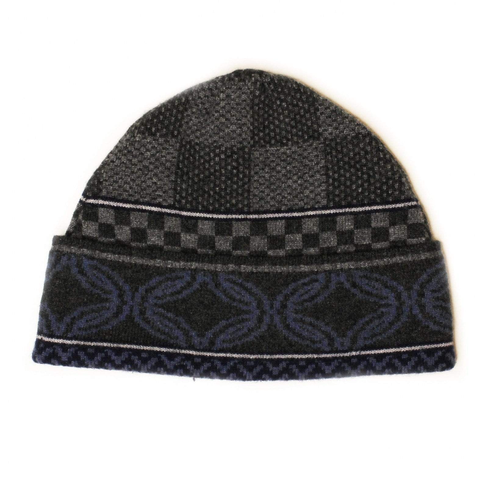 Louis Vuitton Bonnet Lv Ahead M76593 Beanie Cashmere Blue knit hat