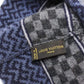 Louis Vuitton Bonnet Ski Damier Bleu Beanie RSTKD Vintage