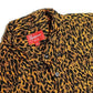 Orange Leopard Print Supreme Dress Shirt RSTKD Vintage