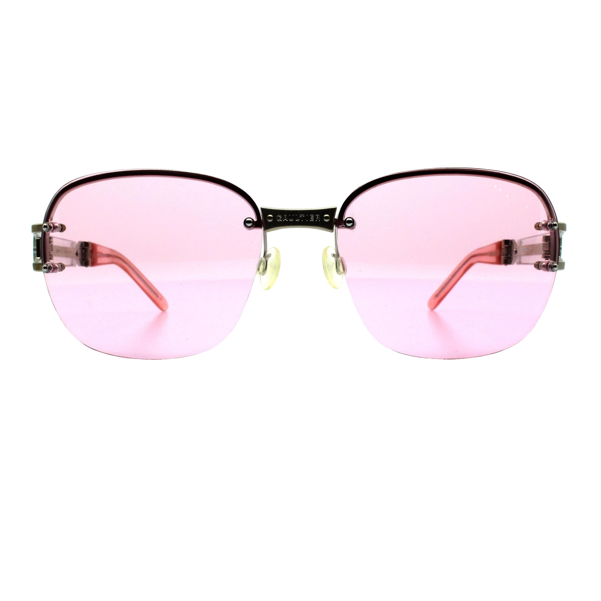 Pink Vintage Jean Paul Gaultier 56-0058 Sunglasses RSTKD Vintage