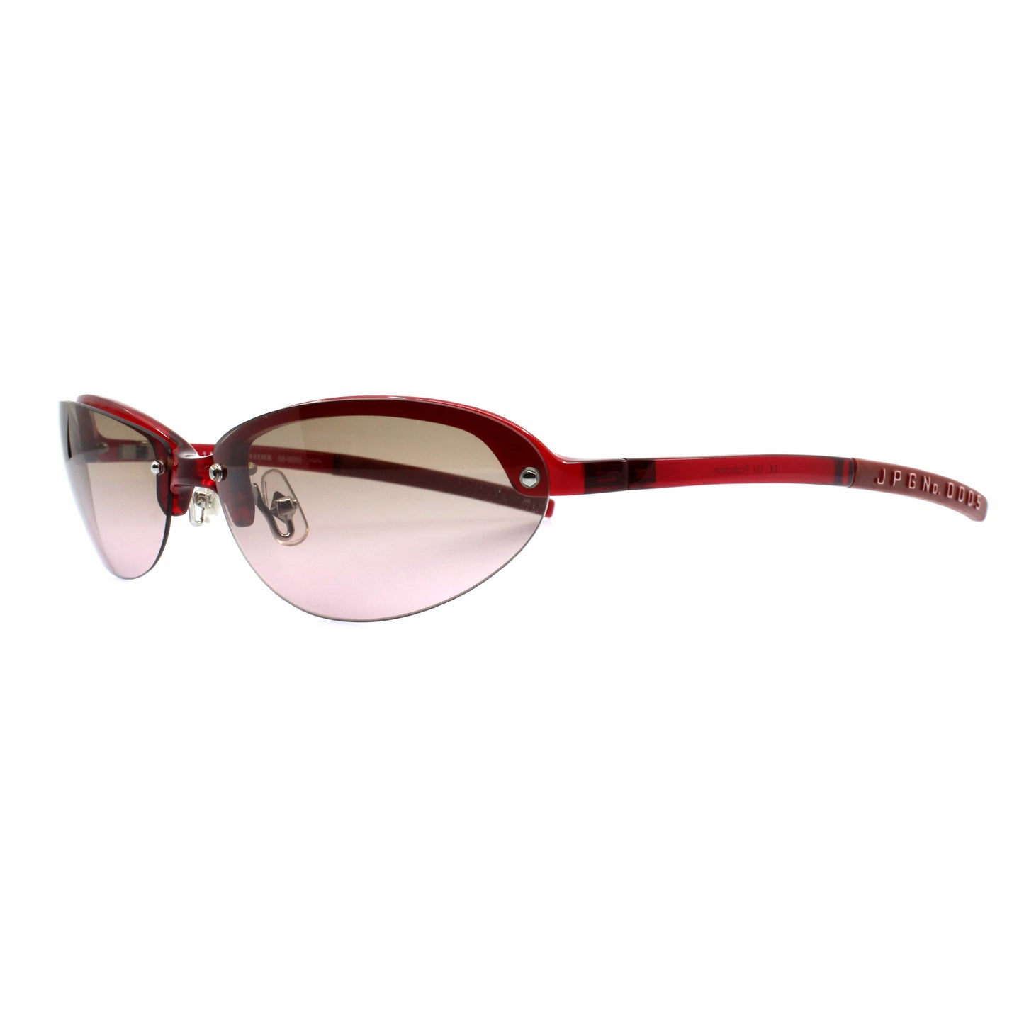 Red Vintage Jean Paul Gaultier 58-0055 Sunglasses RSTKD Vintage