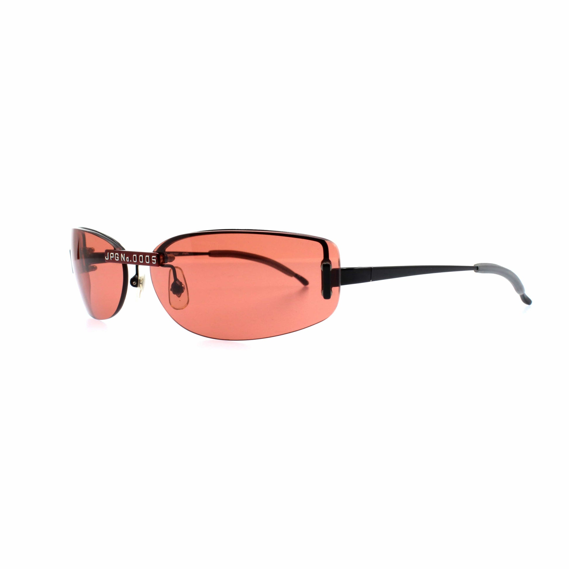 Red Vintage Jean Paul Gaultier 58-0057 Sunglasses RSTKD Vintage