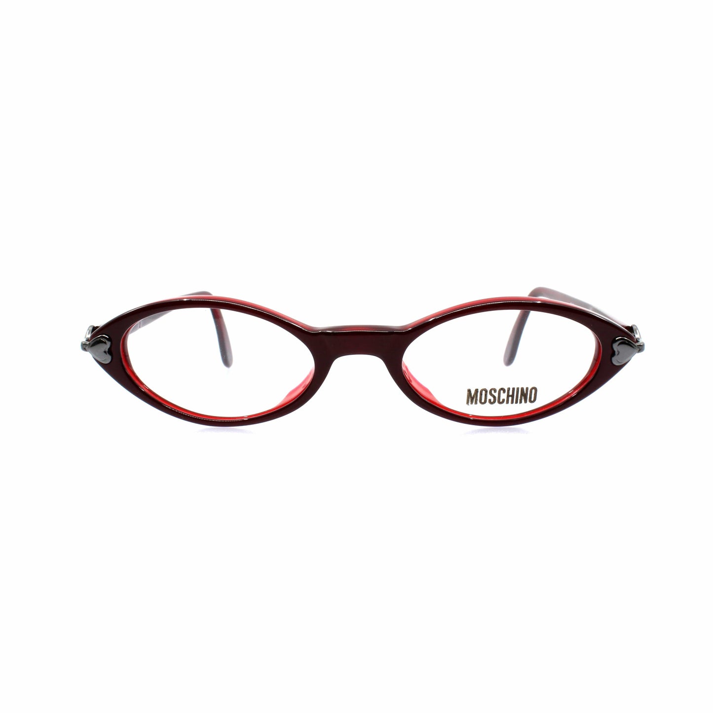 Red Vintage Moschino M 3519-V Glasses RSTKD Vintage