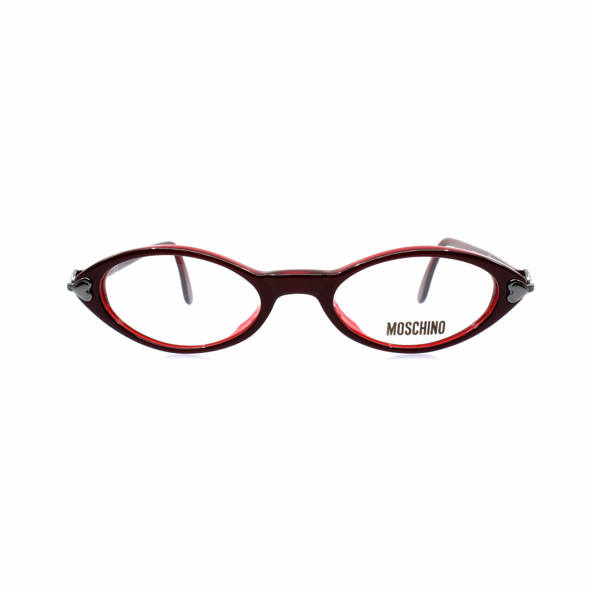 Red Vintage Moschino M 3519-V Glasses RSTKD Vintage