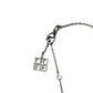 Silver Celine Alphabet Blocks Necklace RSTKD Vintage