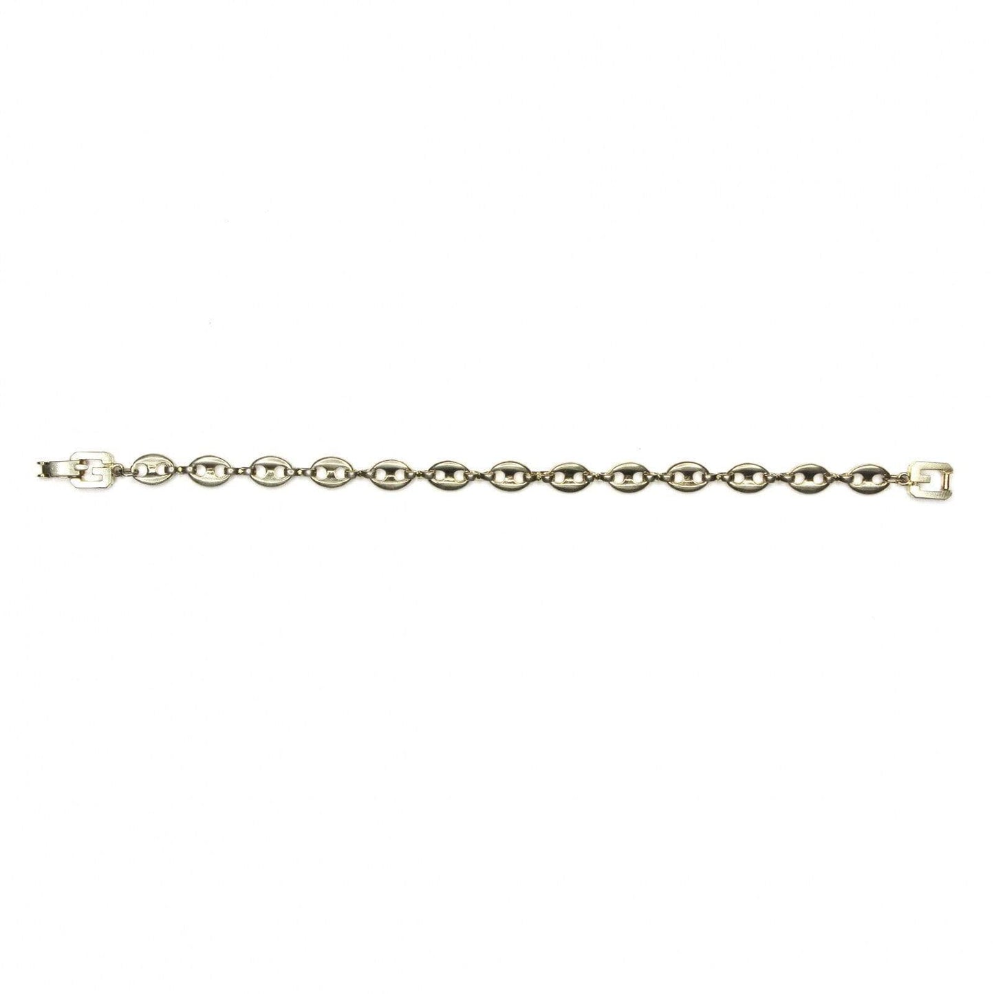 Silver Givenchy Gucci Link Style Bracelet RSTKD Vintage