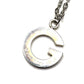 Silver Gucci Greek Key G Logo Chain RSTKD Vintage
