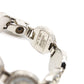 Silver Vintage Gianni Versace Mother of Pearl Medusa Head Bracelet RSTKD Vintage