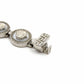 Silver Vintage Gianni Versace Mother of Pearl Medusa Head Bracelet RSTKD Vintage