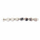 Silver Vintage Gianni Versace Mother of Pearl Medusa Head Bracelet RSTKD Vintage