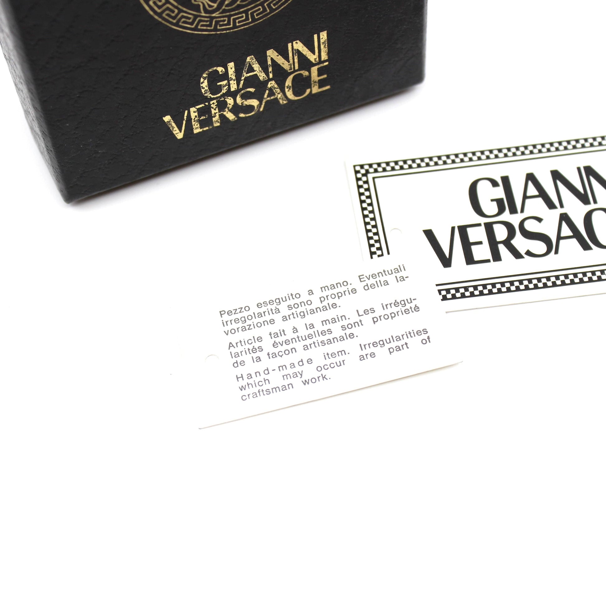 Silver Vintage Gianni Versace Mother of Pearl Medusa Head Bracelet RSTKD Vintage