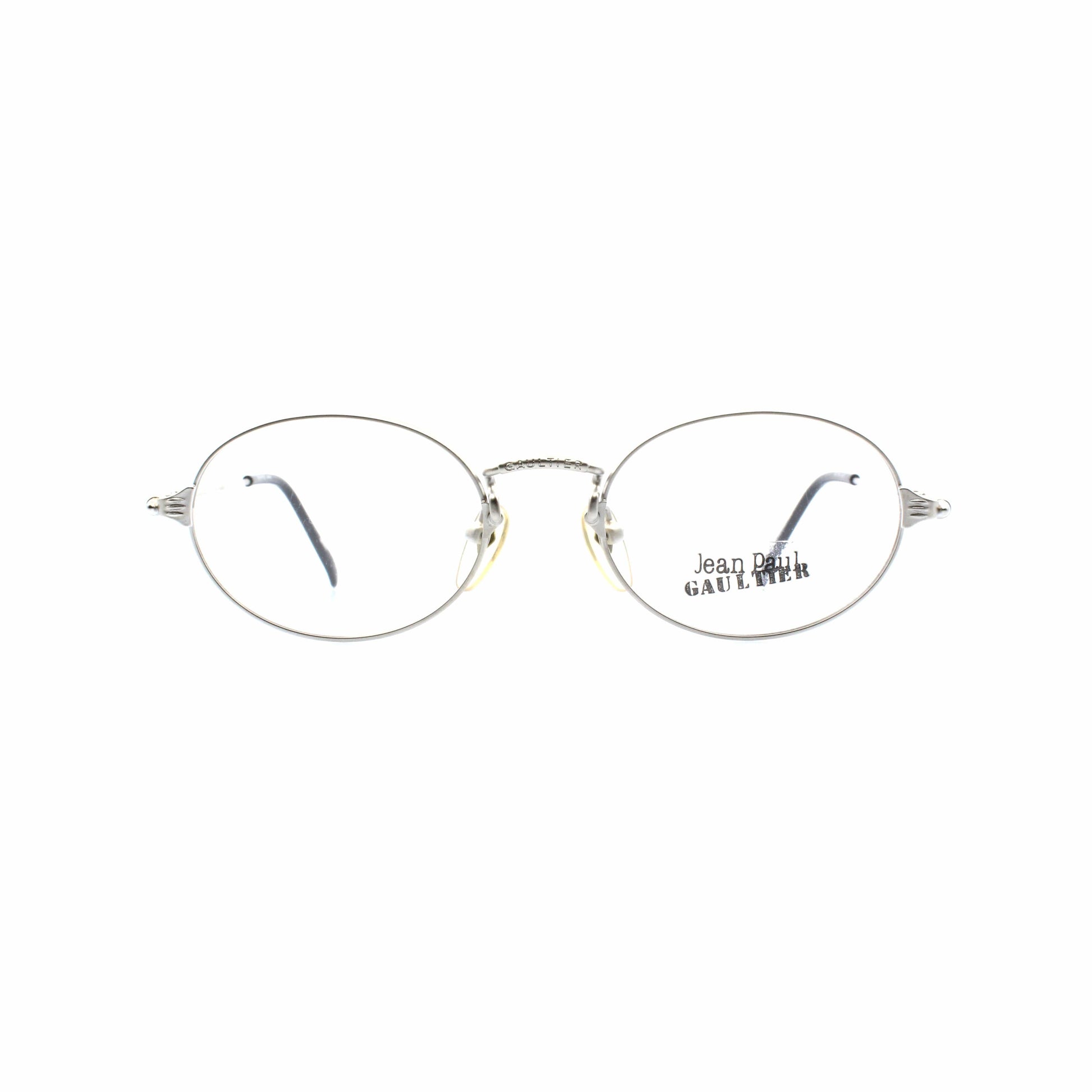 Silver Vintage Jean Paul Gaultier 55-6108 Sunglasses RSTKD Vintage