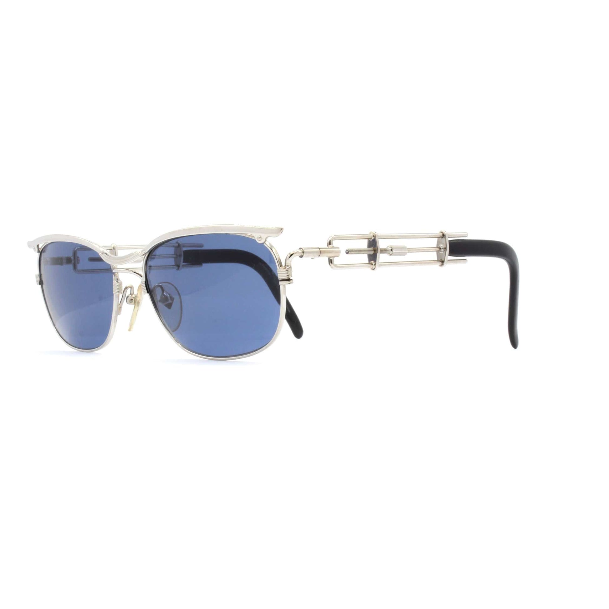 Silver Vintage Jean Paul Gaultier 56-4171 Sunglasses RSTKD Vintage