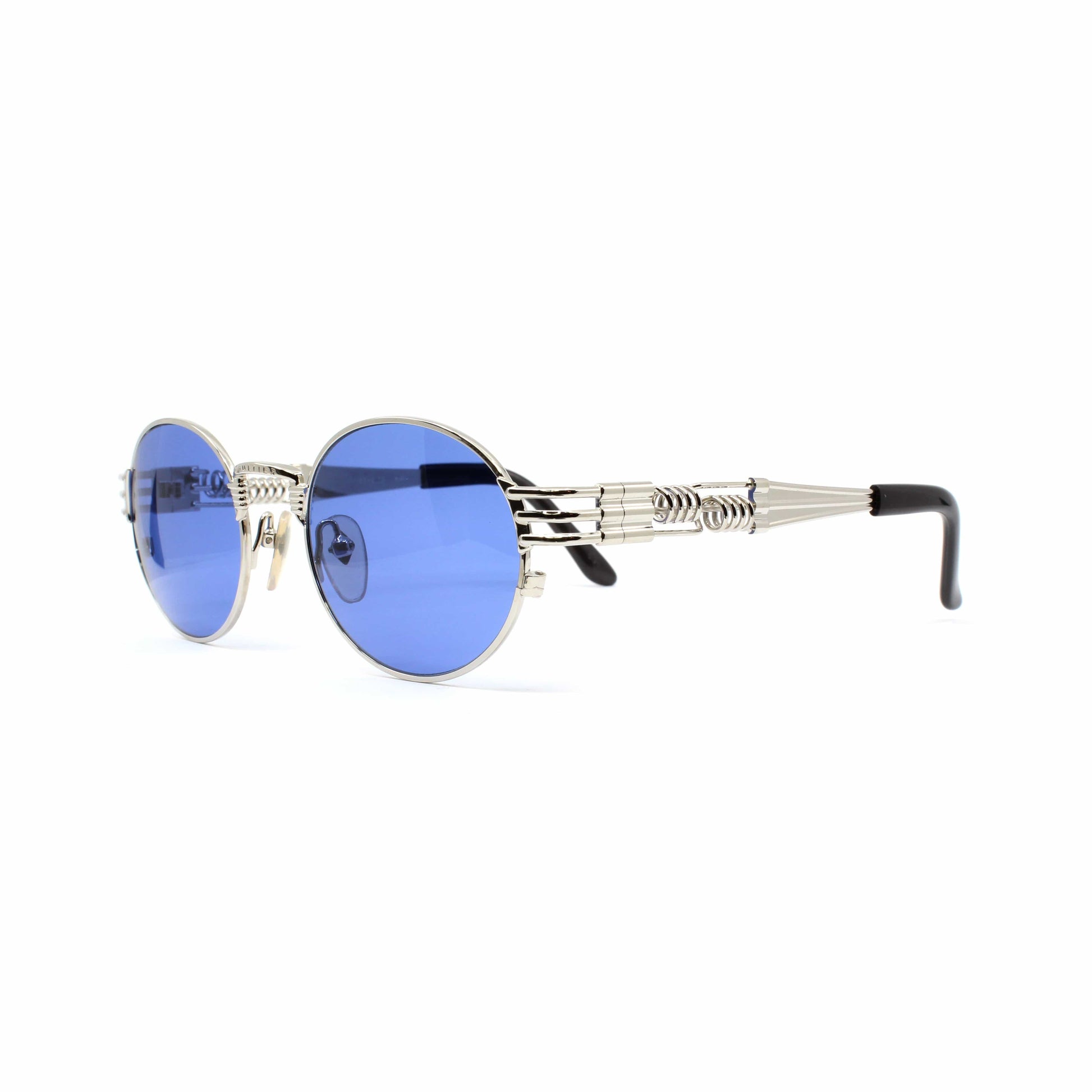 Silver Vintage Jean Paul Gaultier 56-6106 Sunglasses RSTKD Vintage