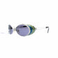 Silver Vintage Jean Paul Gaultier 56-7109 Sunglasses RSTKD Vintage