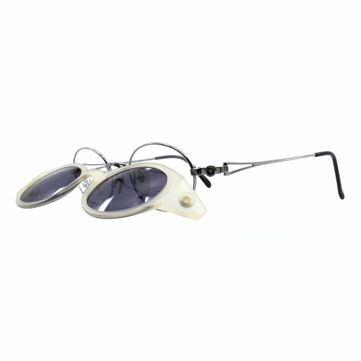 Silver Vintage Jean Paul Gaultier 56-7202 Sunglasses RSTKD Vintage