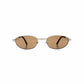 Silver Vintage Jean Paul Gaultier 58-0001 Sunglasses RSTKD Vintage