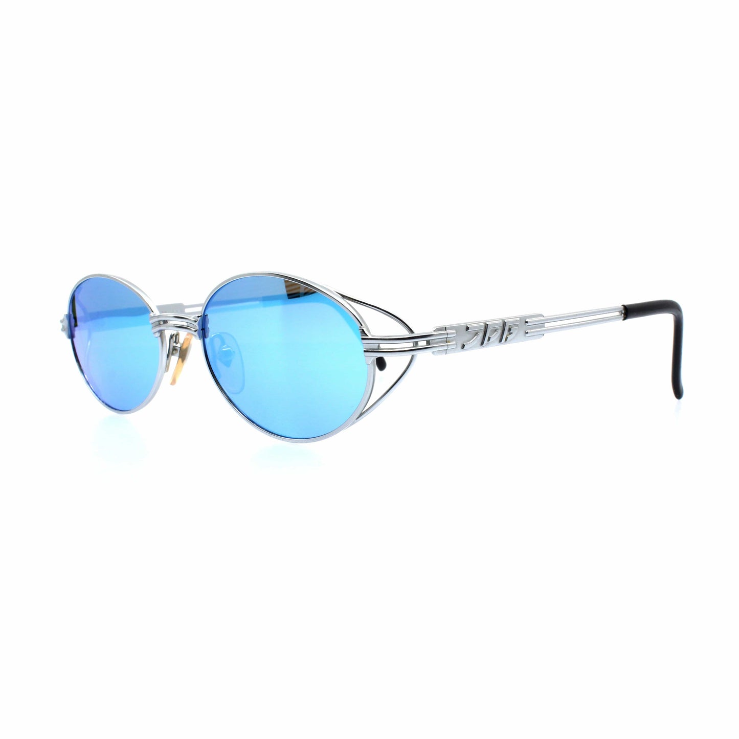 Silver Vintage Jean Paul Gaultier 58-6106 Sunglasses RSTKD Vintage