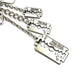Silver Vintage Jean Paul Gaultier Razor Blade Pendant Keychain RSTKD Vintage