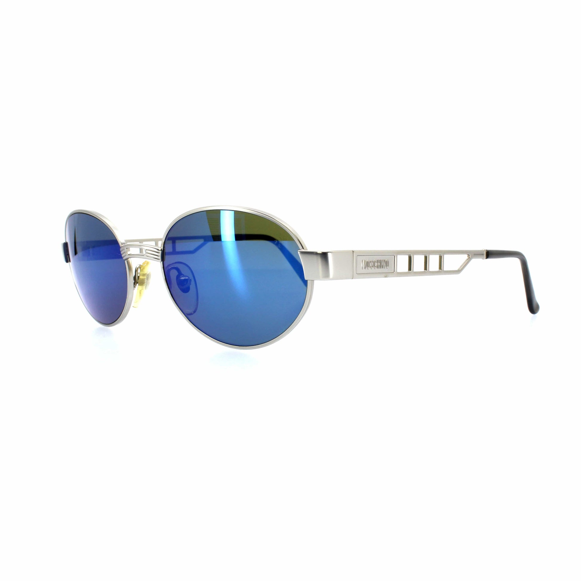 Silver Vintage Moschino MM3006-S Sunglasses RSTKD Vintage