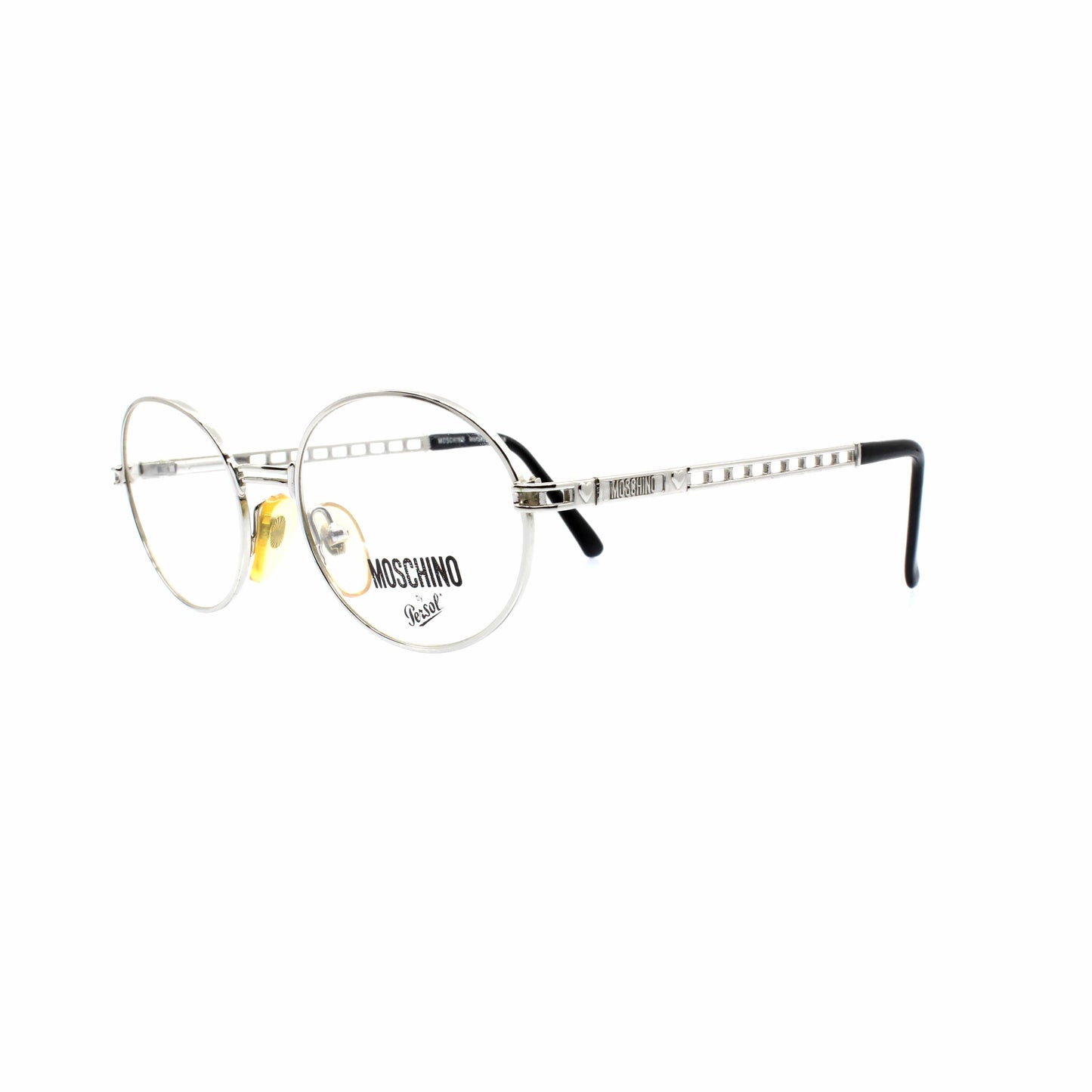 Silver Vintage Moschino MM525 Glasses RSTKD Vintage