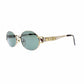 Silver Vintage Moschino MO5788 Sunglasses RSTKD Vintage
