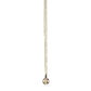 Small Gold/ Silver Celine Circle Two Tone Logo Pendent Chain RSTKD Vintage