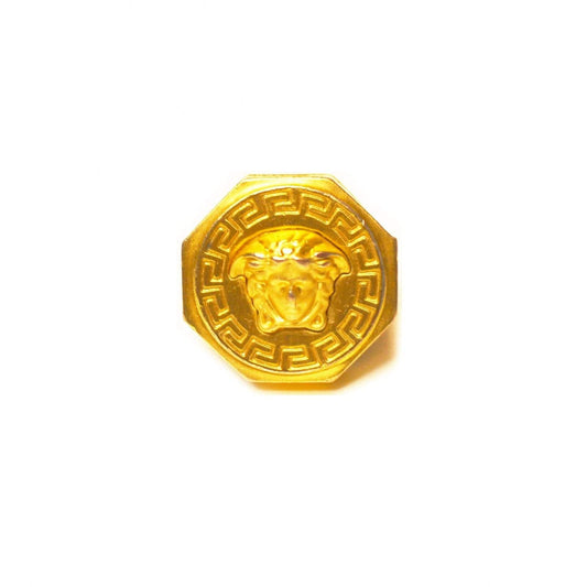 Versace Medusa & Grecca Ring RSTKD Vintage