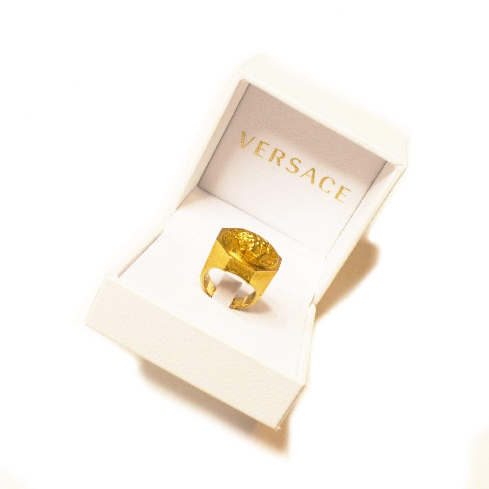 Versace Medusa & Grecca Ring RSTKD Vintage