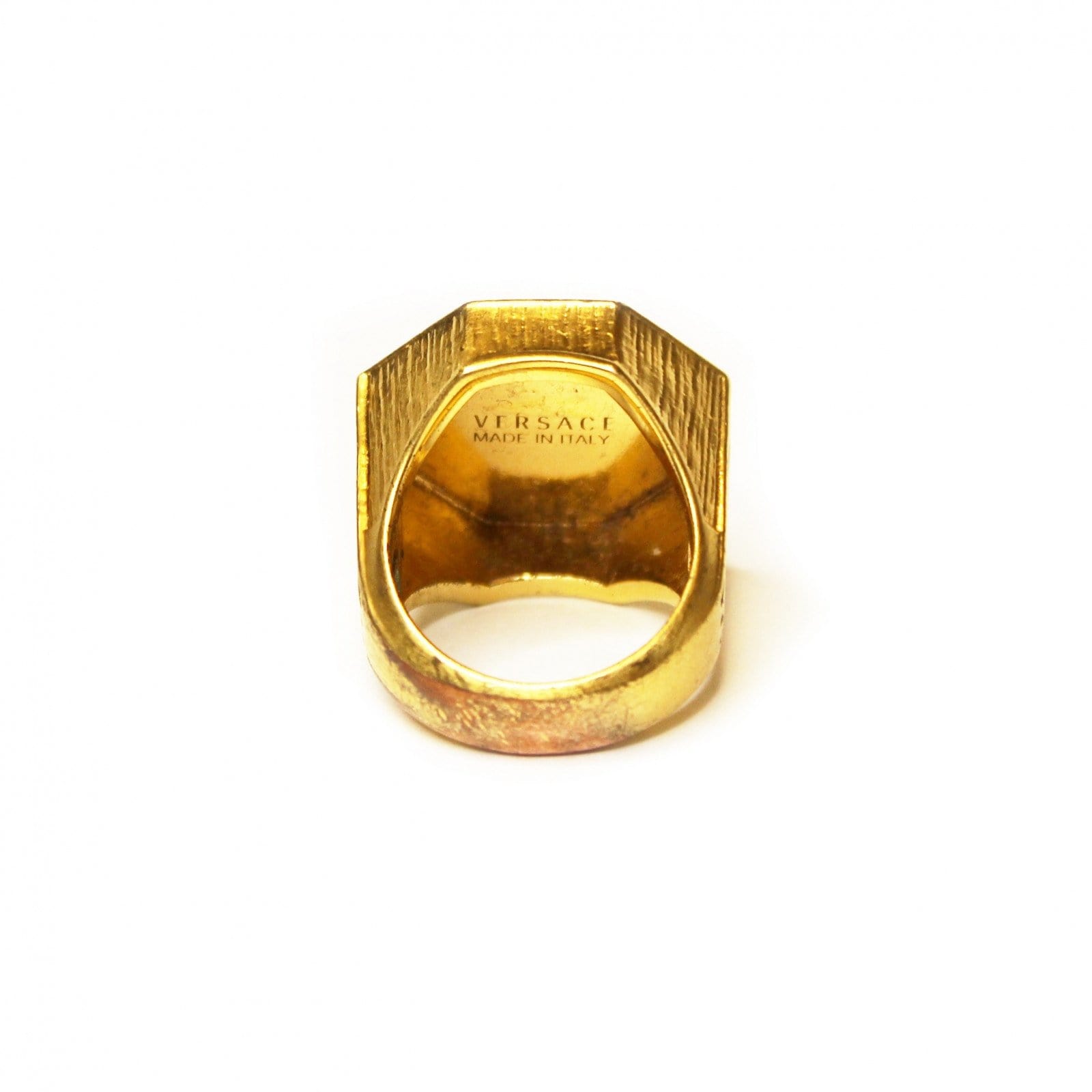 Versace Medusa & Grecca Ring RSTKD Vintage