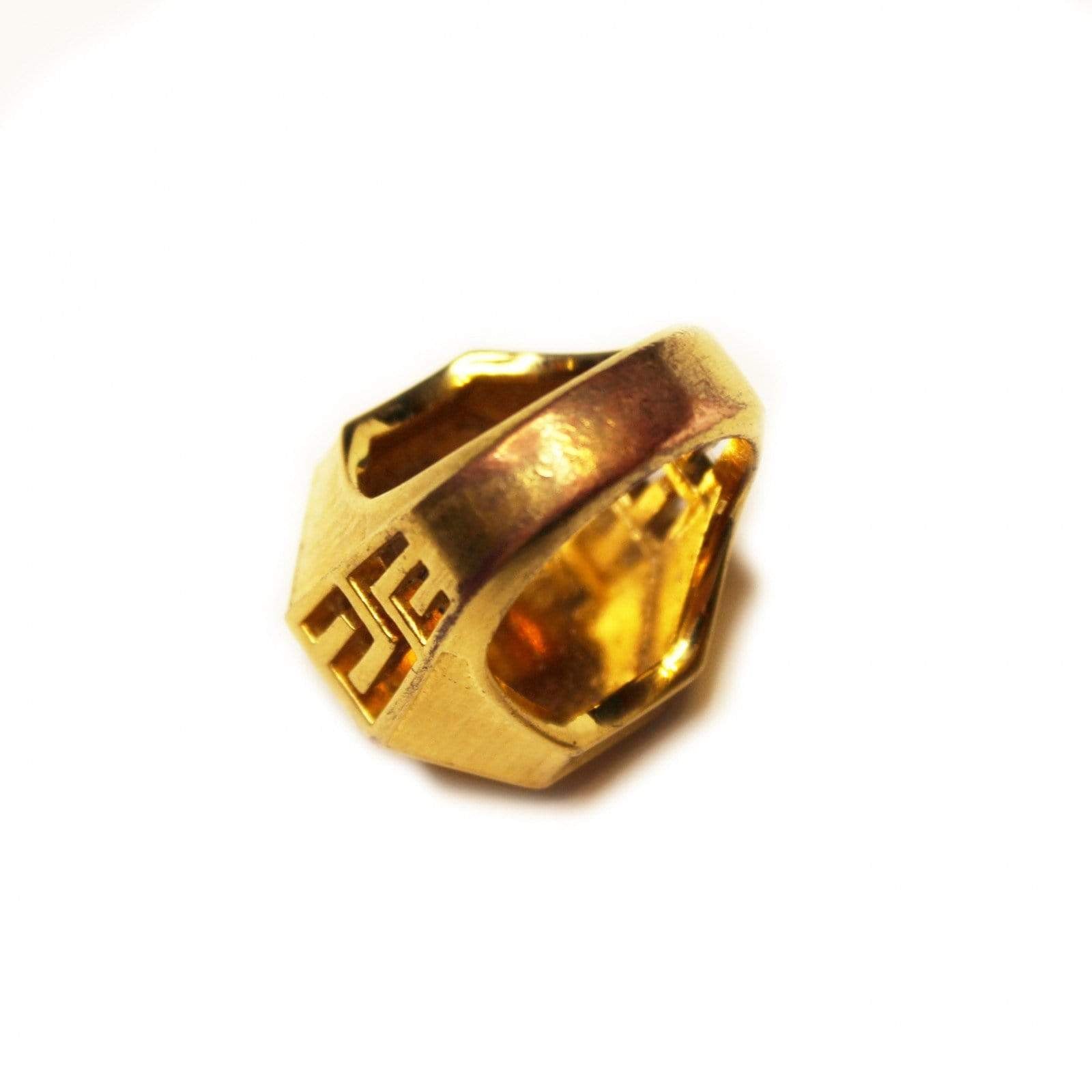 Versace Medusa & Grecca Ring RSTKD Vintage