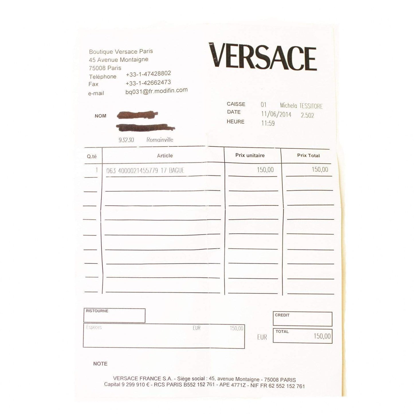 Versace Medusa & Grecca Ring RSTKD Vintage