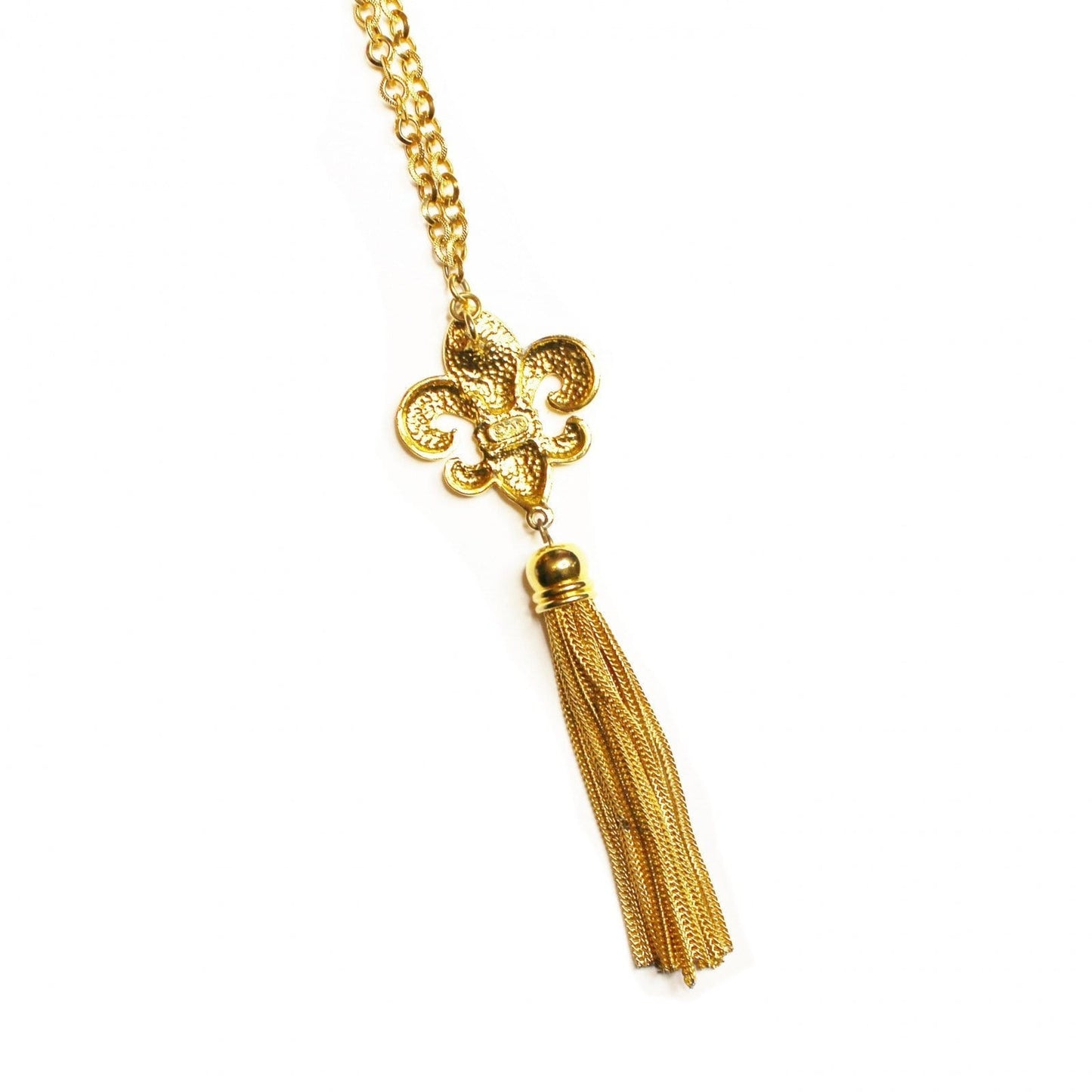 Vintage Anne Klein Gold Tassel Chain RSTKD Vintage