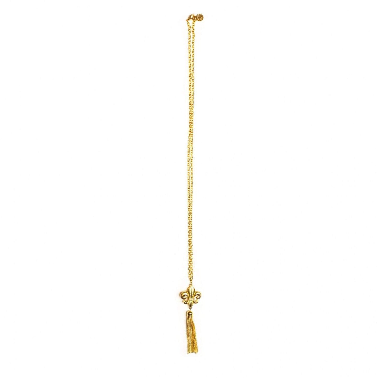 Vintage Anne Klein Gold Tassel Chain RSTKD Vintage