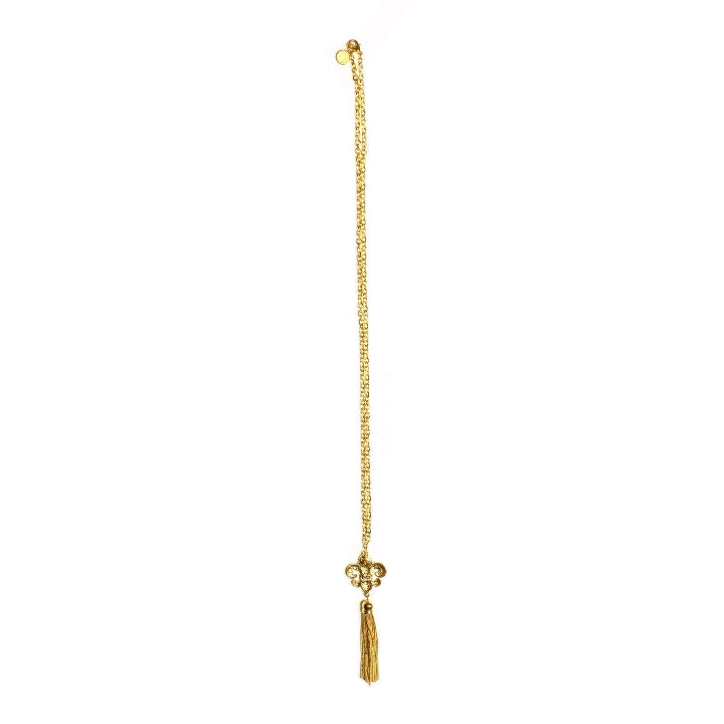 Vintage Anne Klein Gold Tassel Chain RSTKD Vintage