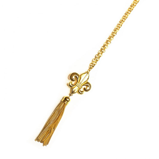 Vintage Anne Klein Gold Tassel Chain RSTKD Vintage