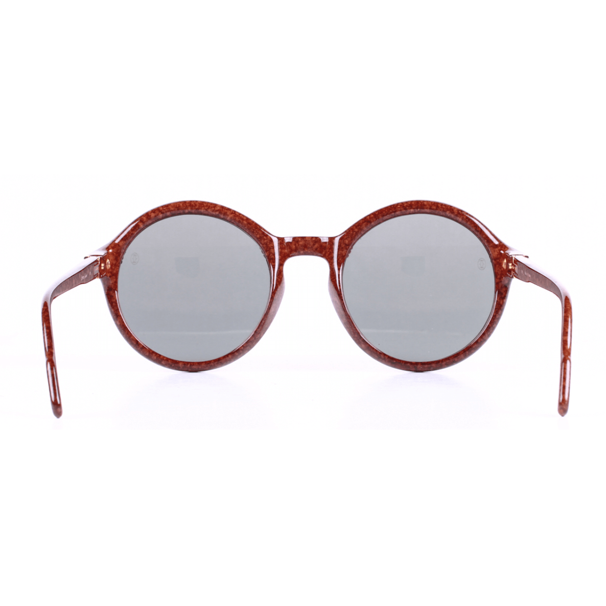 Vintage Cartier Cabriolet Brown/ Gold Sunglasses RSTKD Vintage