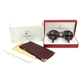 Vintage Cartier Cabriolet Brown/ Gold Sunglasses RSTKD Vintage