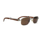 Vintage Cartier Palisander Rosewood Breteuil Platinum Sunglasses RSTKD Vintage
